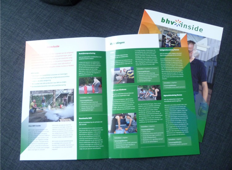 Binnenwerk brochure BHV-Inside
